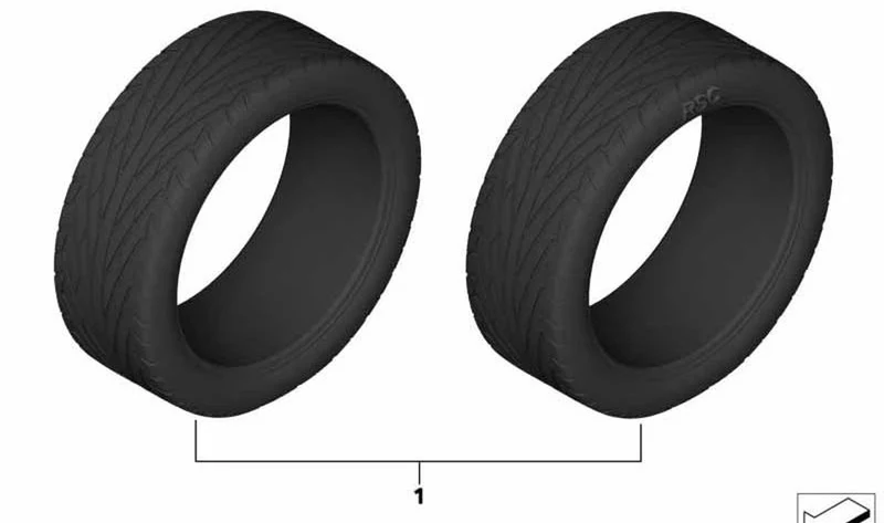 Neumático Continental PremiumContact 2 175/65R15 84H OEM 36120445835 para MINI R50, R56, Clubman R55, Cabrio R52... y más. Original MINI.