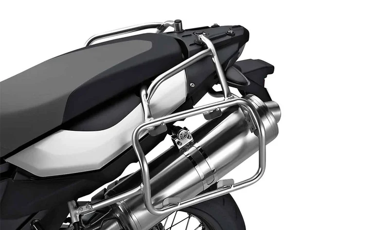 Porta maletas trasero derecho OEM 46548543922 para motos BMW F 800 GS, F 800 GS Adventure. Original BMW Motorrad.