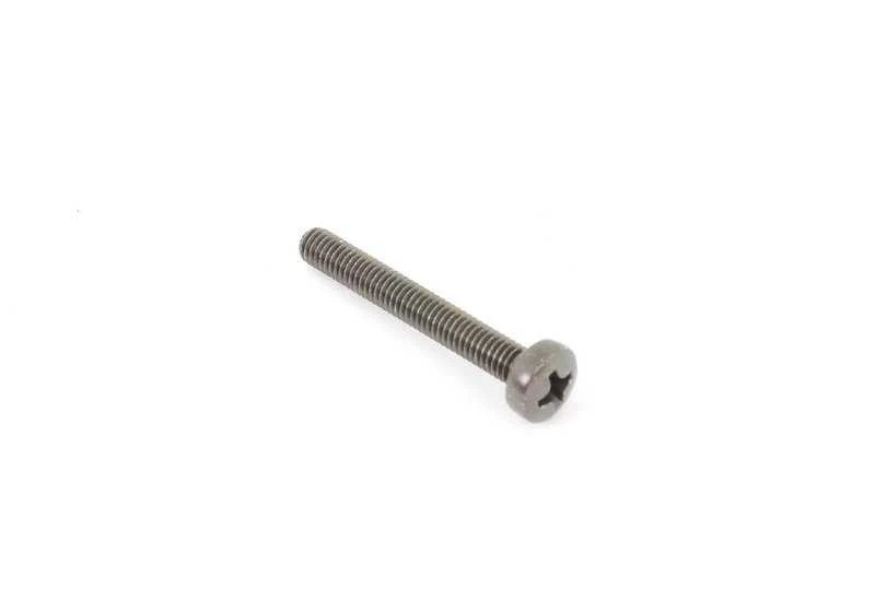 Tornillo alomado negro OEM 07119907591 para motos BMW K100, K75 y más. Original BMW Motorrad.