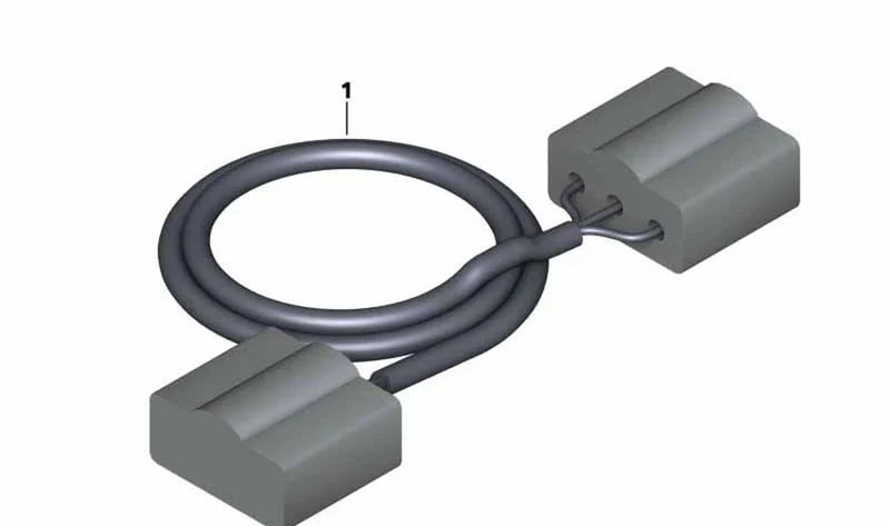 Cable de reparación OEM 61128554890 para motos BMW C 600 Sport, C 650 GT. Original BMW Motorrad.