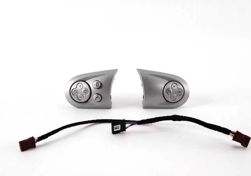 Juego interior multifunción para volante deportivo OEM 32309200098 para MINI R56, R56 LCI, Clubman R55, Cabrio R57... y más. Original MINI.
