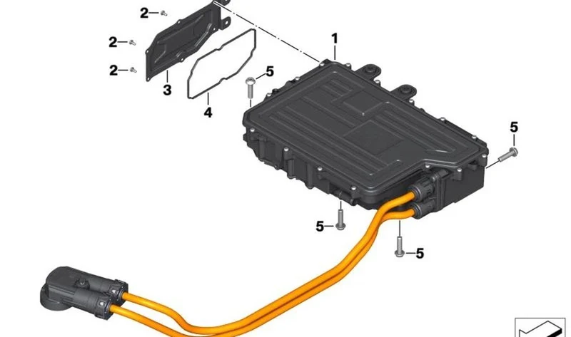 Junta de accionamiento OEM 12381686642 para BMW Motorrad C Serie K07 CE04. Original BMW Motorrad.