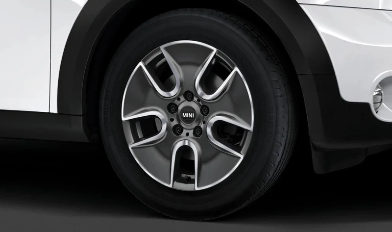Llanta de aluminio antracita Tunnel Spoke R125 OEM 36109804373 para MINI Countryman R60, Paceman R61. Original MINI.