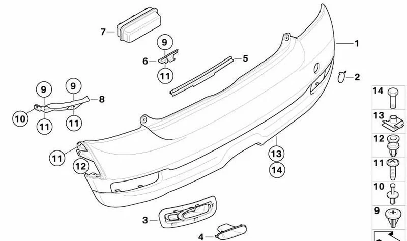 Rejilla izquierda OEM 51127199787 para MINI R56, R56 LCI, Cabrio R57, R57 LCI. Original MINI.