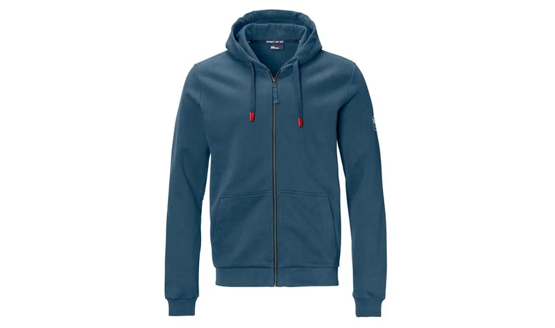 Sudadera con cremallera GS azul talla XS OEM 76617109961 para BMW. Original BMW Motorrad.