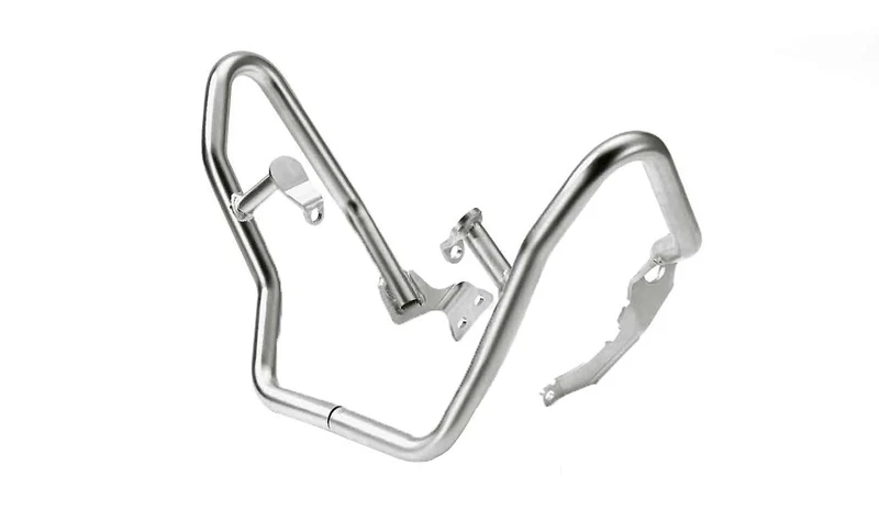 Juego de estribo de protección de motor OEM 77142459289 para motos BMW G 310 GS, G 310 R. Original BMW Motorrad.