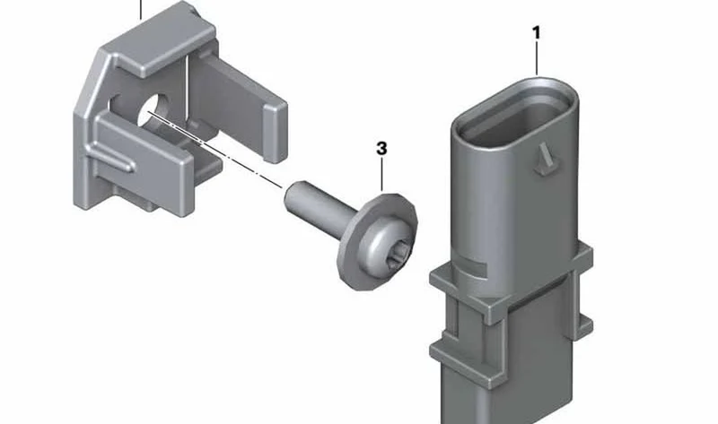 Sensor de caída OEM 61317723812 para motos BMW S 1000 RR, S 1000 R, S 1000 XR. Original BMW Motorrad.