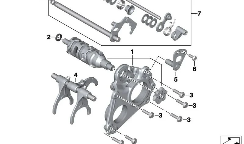 Retén de eje OEM 21217700173 para motos BMW F750GS, F850GS, F900R, G650GS... y más. Original BMW Motorrad.