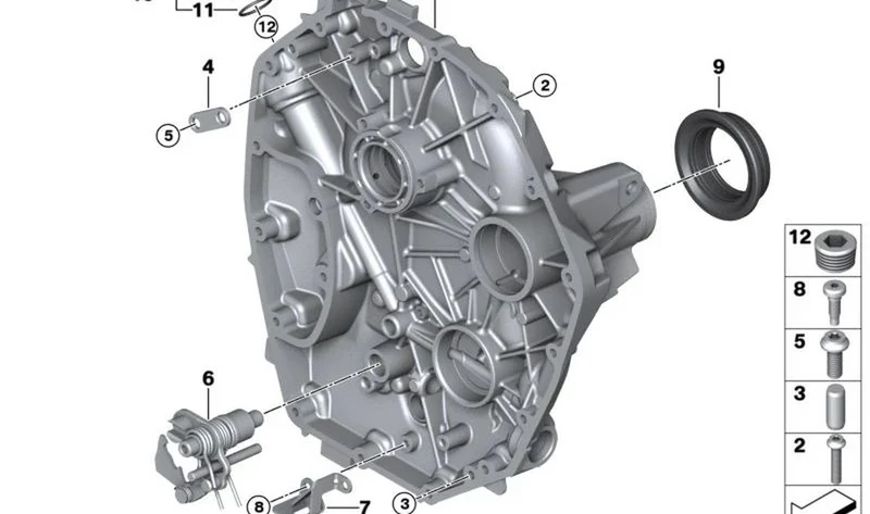Junta tórica OEM 11148404177 para motos BMW R1200GS, F850GS, S1000RR... y más. Original BMW Motorrad.