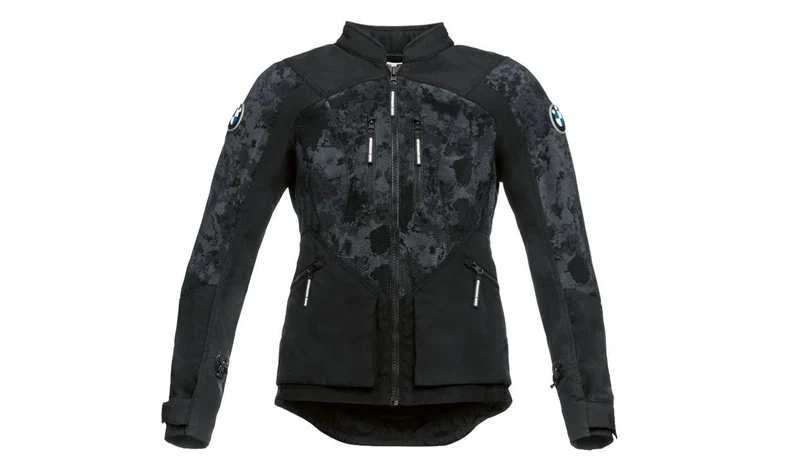 Chaqueta GS Rallye AIR negra talla 42 OEM 76135A80CC9 para motos BMW. Original BMW Motorrad.