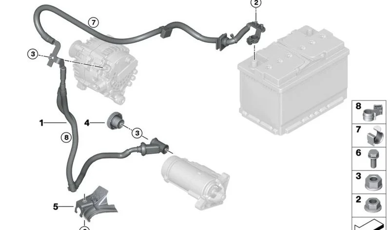 Tapa carcasa de impermeabilización OEM 12528585259 para MINI F56, F55, Clubman F54, Countryman F60... y más. Original MINI.