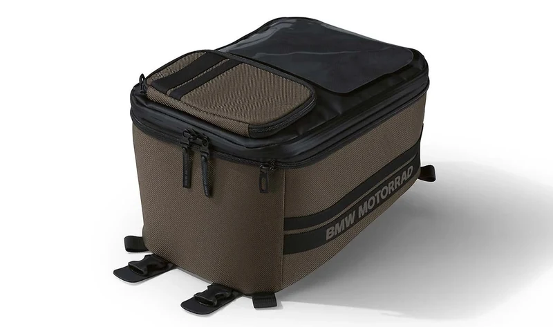 Bolsa sobredepósito Adventure Collection grande OEM 77455A50328 para motos BMW R 1300 GS, R 1200 GS, F 750 GS, F 850 GS, G 310 GS... y más. Original BMW Motorrad.