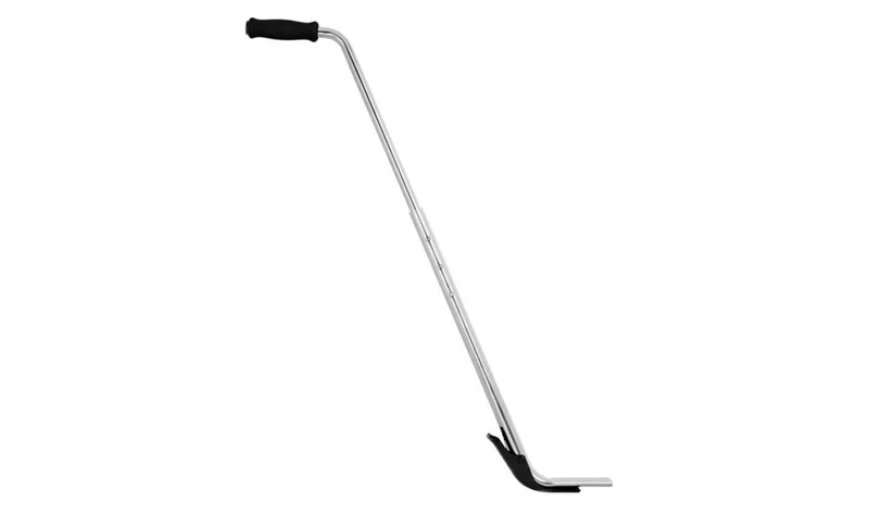 Barra de empuje ajustable para MINI Baby Racer, plata/negro, OEM 80932463105. Original MINI.