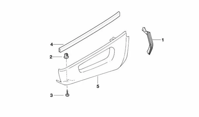 Asiento depósito combustible chapa acero derecho OEM 46632324874 para motos BMW R1100GS, R850GS. Original BMW Motorrad.