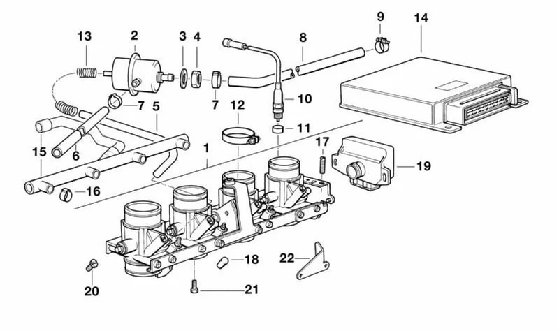 Mariposa de estrangulador OEM 13638409501 para motos BMW R850GS, R1100GS, R1150GS, R1200C, K1200GT... y más. Original BMW Motorrad.