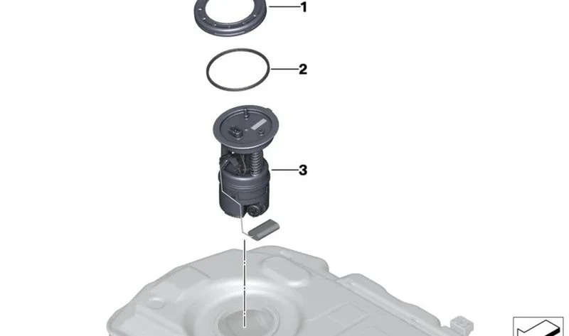 Tapón con rosca OEM 16116763852 para BMW E81, E87, E90, E92, X1 E84, MINI Countryman R60, Paceman R61... y más. Original BMW y MINI.