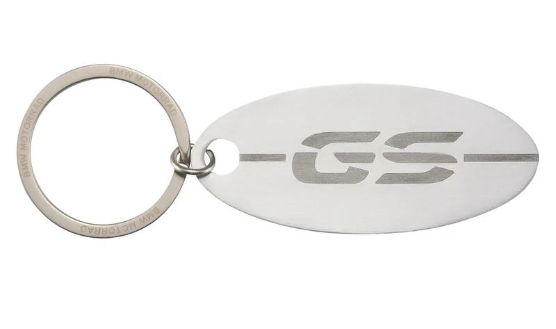 Llavero GS Logo antracita OEM 76618546735 para todas las motos BMW. Original BMW Motorrad.