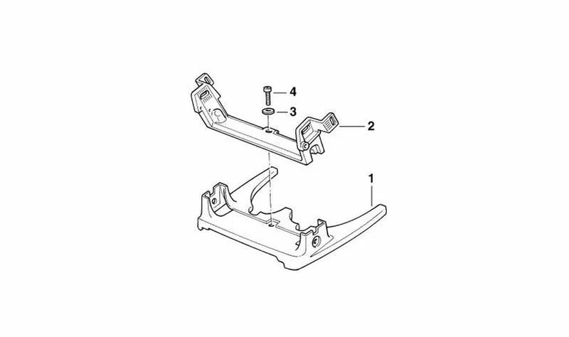 Tornillo cilíndrico OEM 32712308643 para motos BMW K1, K 100 RS, R 1100 GS... y más. Original BMW Motorrad.