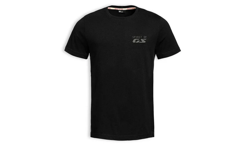 Camiseta GS Adventure negra talla S OEM 76615B3E3B3 para BMW Motorrad. Original BMW Motorrad.