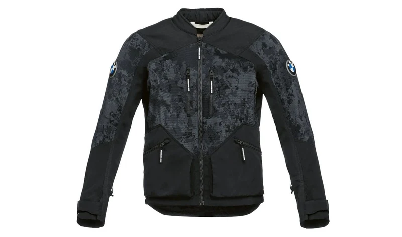 Chaqueta GS Rallye AIR talla 25 negra OEM 76115A80CA0 para motos BMW. Original BMW Motorrad.