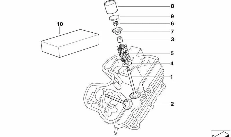 Biela de empuje OEM 11327675300 para motos BMW F 650 GS, F 650 GS Dakar, G 650 GS, G 650 X... y más. Original BMW Motorrad.