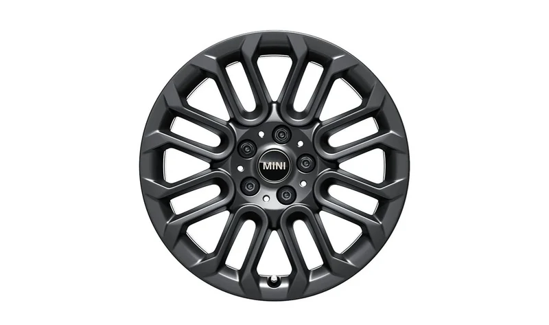 Llanta de aluminio Spectre Grey 17" OEM 36105A72824 para MINI Cooper J01, Aceman J05... y más. Original MINI.