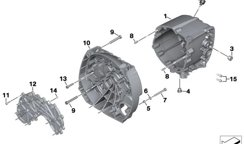 Tornillo de cierre OEM 23007683375 para BMW Motorrad R1200GS, R1200RT, HP2 Sport... y más. Original BMW Motorrad.