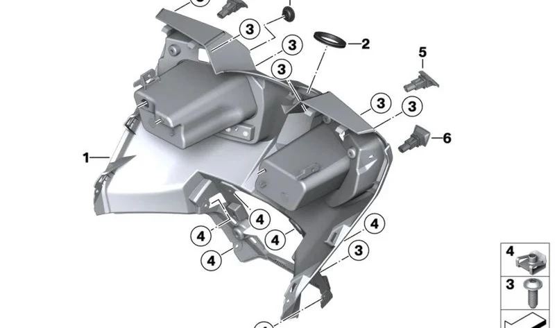 Pulsador desbloqueo asiento OEM 51258558659 para motos BMW C 400 GT (K08) 2018-2025. Original BMW Motorrad.