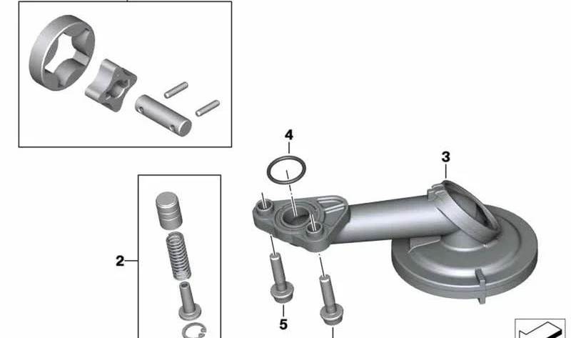 Anillo obturador toroidal 17x2 OEM 11418562880 para motos BMW G 310 R, G 310 GS, G 310 RR. Original BMW Motorrad.