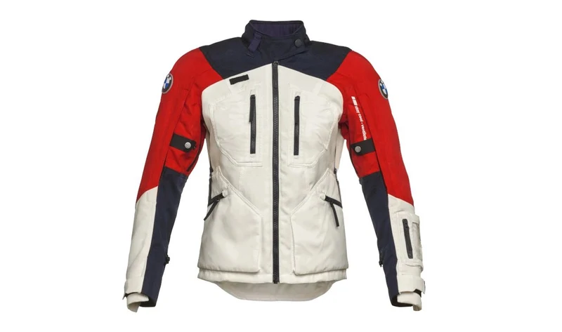 Chaqueta GS Rallye GORE-TEX talla 44 roja OEM 76135A80BF2 para motos BMW. Original BMW Motorrad.