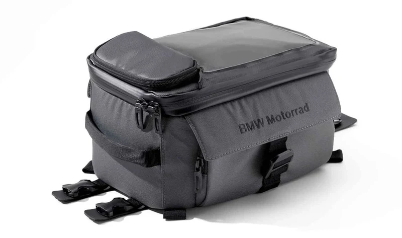 Bolsa sobredepósito OEM 77452471175 para BMW Motorrad S 1000 XR, F 900 R, F 900 XR. Original BMW Motorrad.