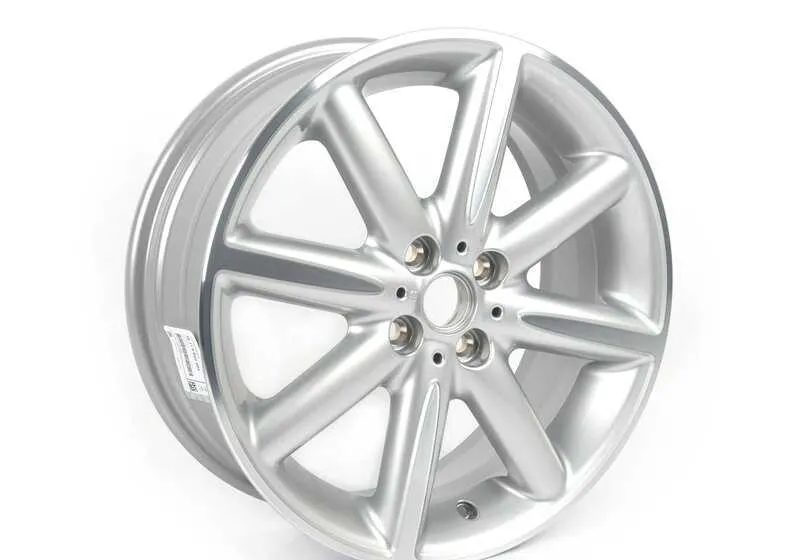 Llanta de aluminio Doble Cruz Torneada 131 OEM 36116850503 para MINI R56, R56 LCI, Clubman R55, Cabrio R57, Coupé R58, Roadster R59... y más. Original MINI.